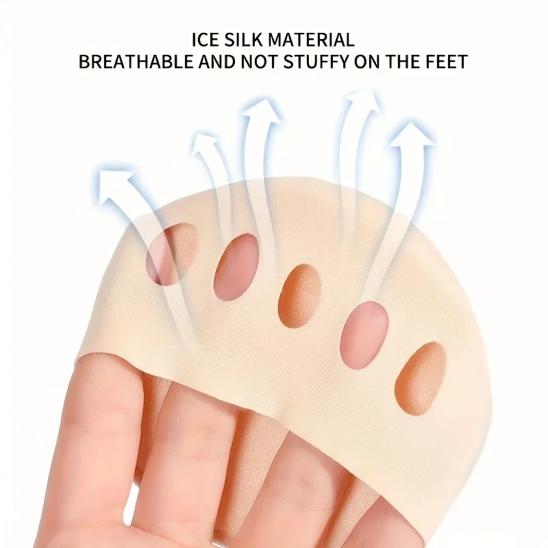 Non-Slip And Anti-Foaming Insole Comfortable Insole,Forefoot Pad Foot Pad High Heel , Soft Invisible Metatarsal Support