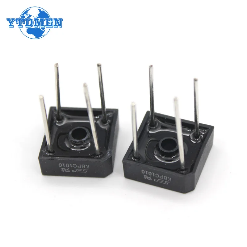 5/10PCS Diode KBPC1010 Bridge Rectifier 10A 1000V Electronic Component Bridge Rectifiers Set