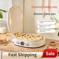 220V Dual-side Electric Crepe Maker Household Pancake Baking Machine Home Electric Baking Pan 1