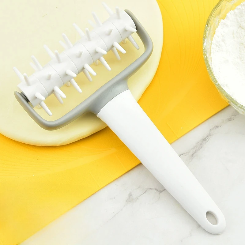 Pizza Dough Docker Roller-PP Dough Perforation Tool for Baking Pizza, Bread,Cookies-Must-Have Baking Accessory kitchen gadgets
