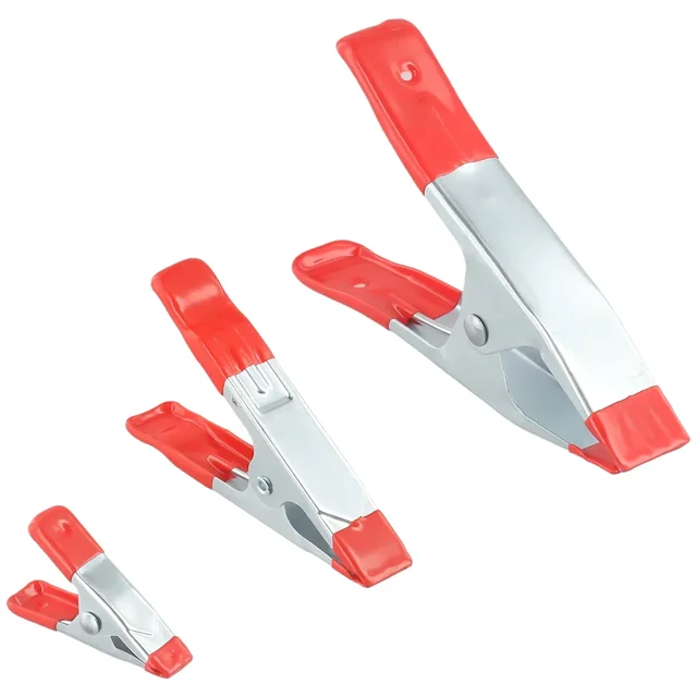 High Quality Clip 2/4/6" Spring Clamp Spring Clamp Heavy Duty Hot Sale Metal Multifunction Strong Photographic 5