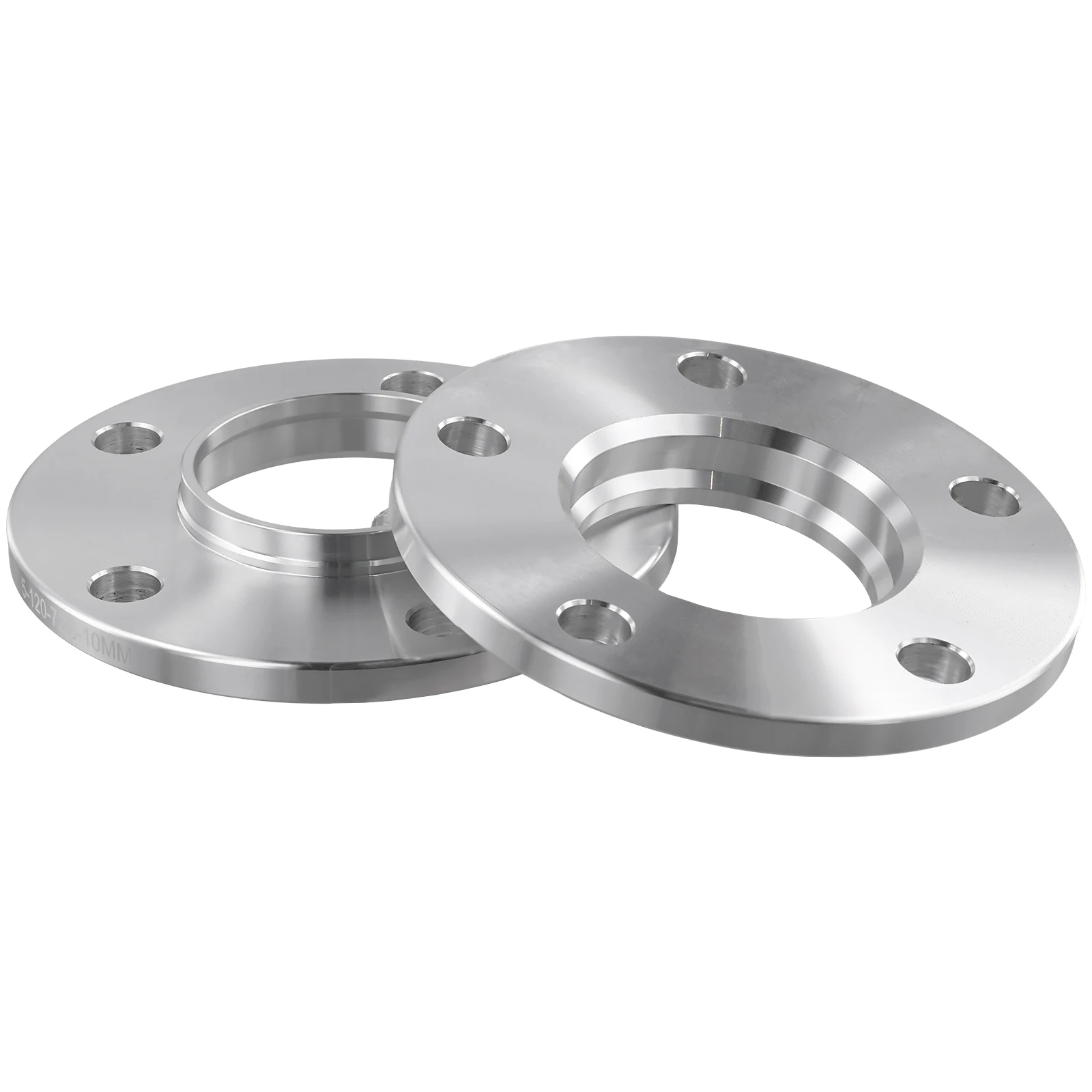 Podofo 2 Stück Aluminium Radnabenzentrische Distanzscheiben 5x120 2x10mm mit M12x1,5x50mm Schrauben für BMW E36 E46 E90 E91 E92 E60 E61 – Detail 19