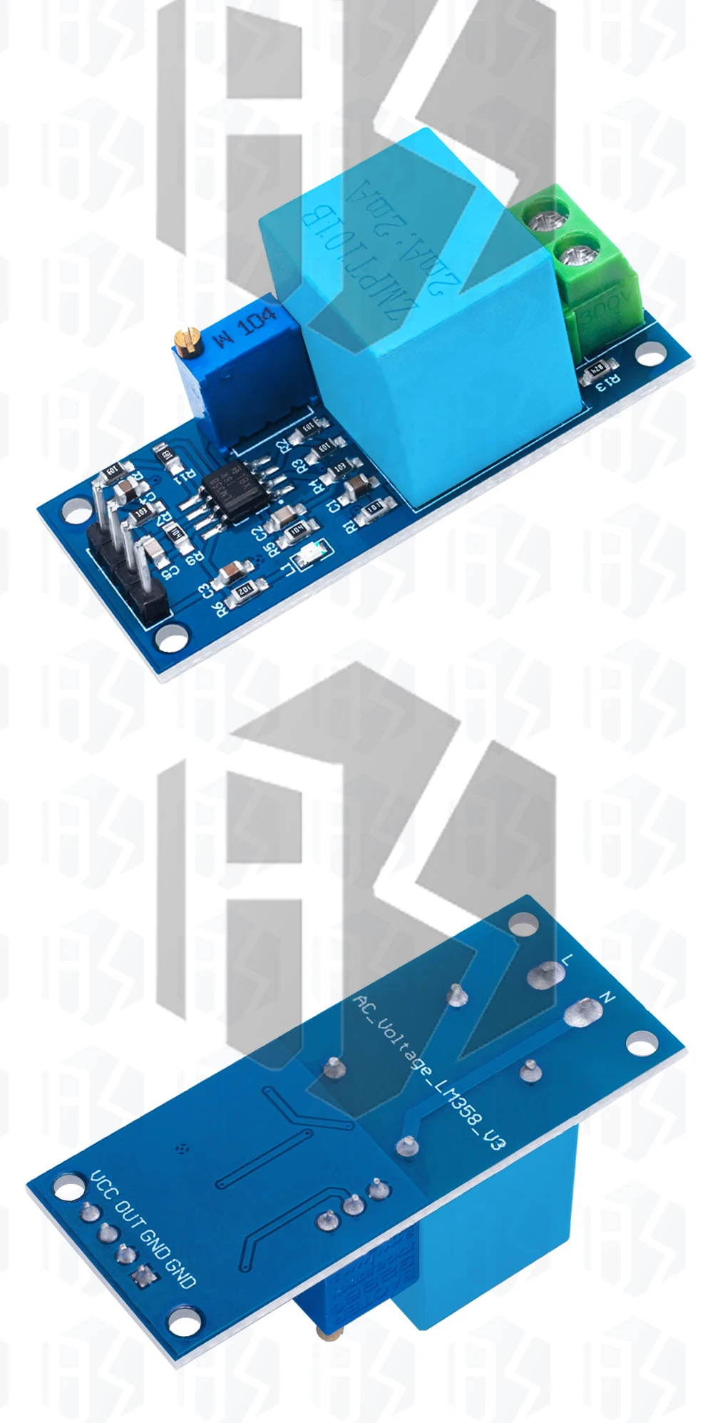 1 ~ 5 Stück egbo zmpt101 aktives einphasiges Spannungs wandler modul Wechselstrom ausgangs spannungs sensor für Arduino Mega zmpt101b 2ma – Detail 6