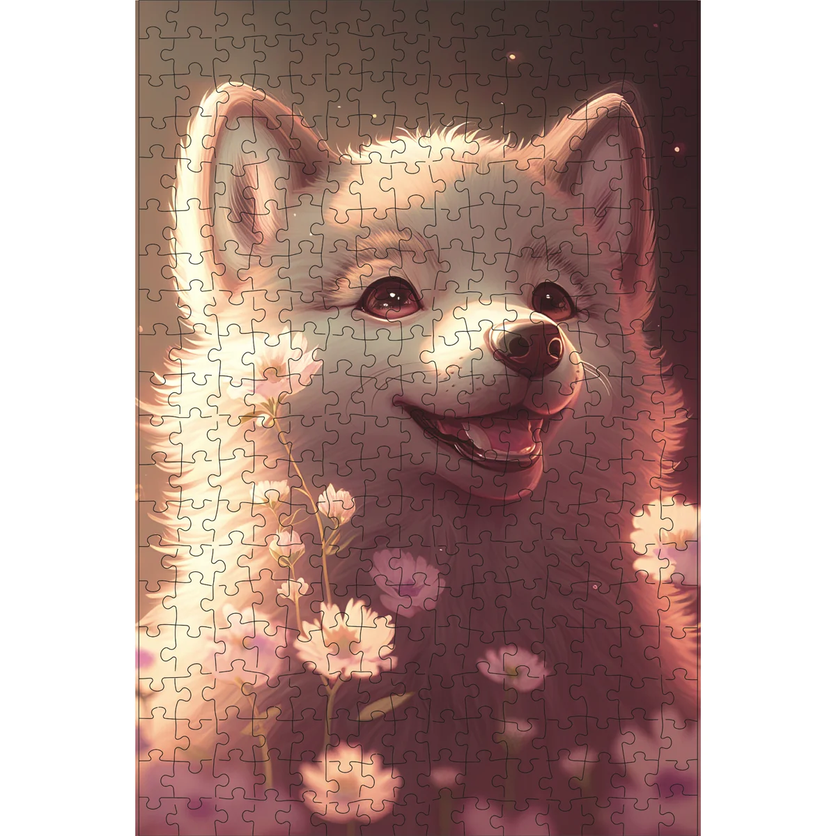 Jigsaw Puzzles for Adults/Kids 300 Pieces Jigsaw Puzzles Families Games Toy for Home Art Decor Cute Little Fox