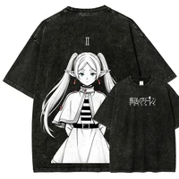 Frieren maglia estiva unisex cotone con diverse stampe 10