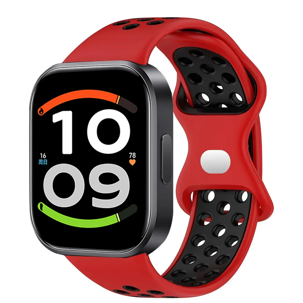 Two-Tone Breathable Silicone Strap - Replaceable Band