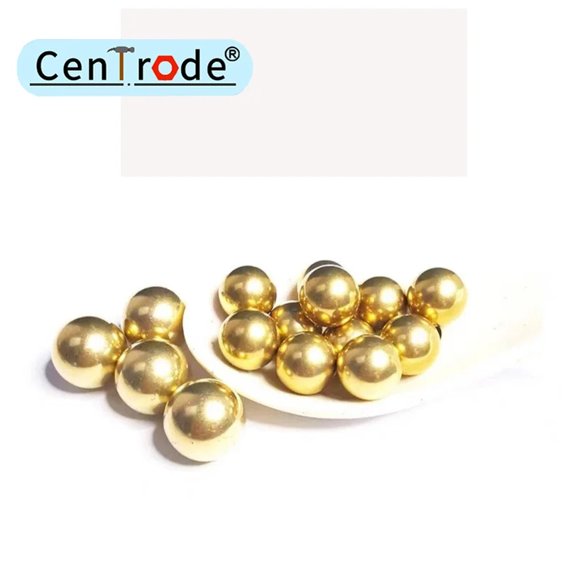 H62 Solid All Brass Precision Ball 1/1.8/2/2.5/3/3.5/4/4.5/5/6/7/8/9/10/12mm~60mm High-precision Copper Bead