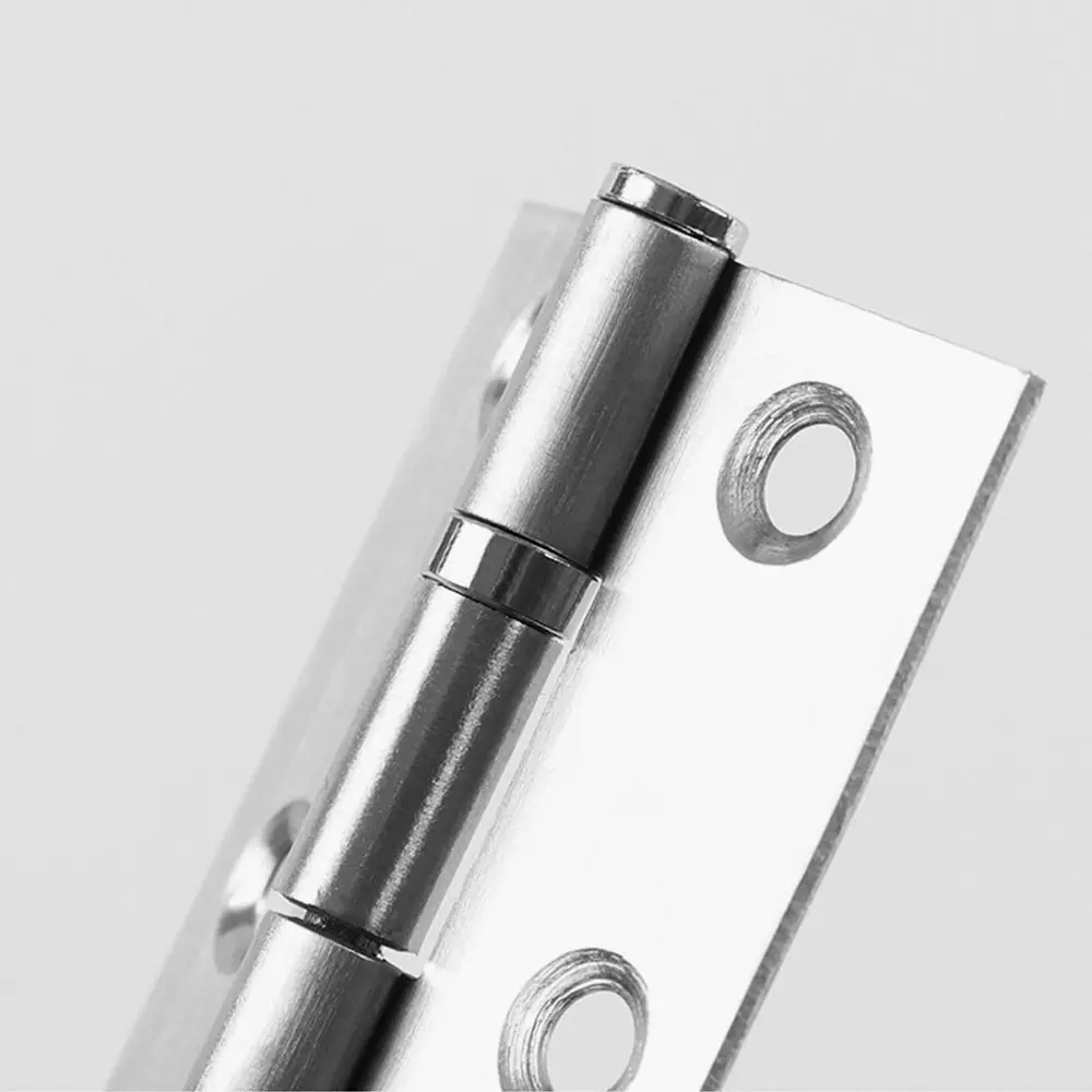 Stainless Steel Hinges Door Hinges 1Pair/2Pcs Window Accessories Door Hinges 270 Degree with Screws Cross Hinge Stainless Steel Mute Silience Furniture Hardware