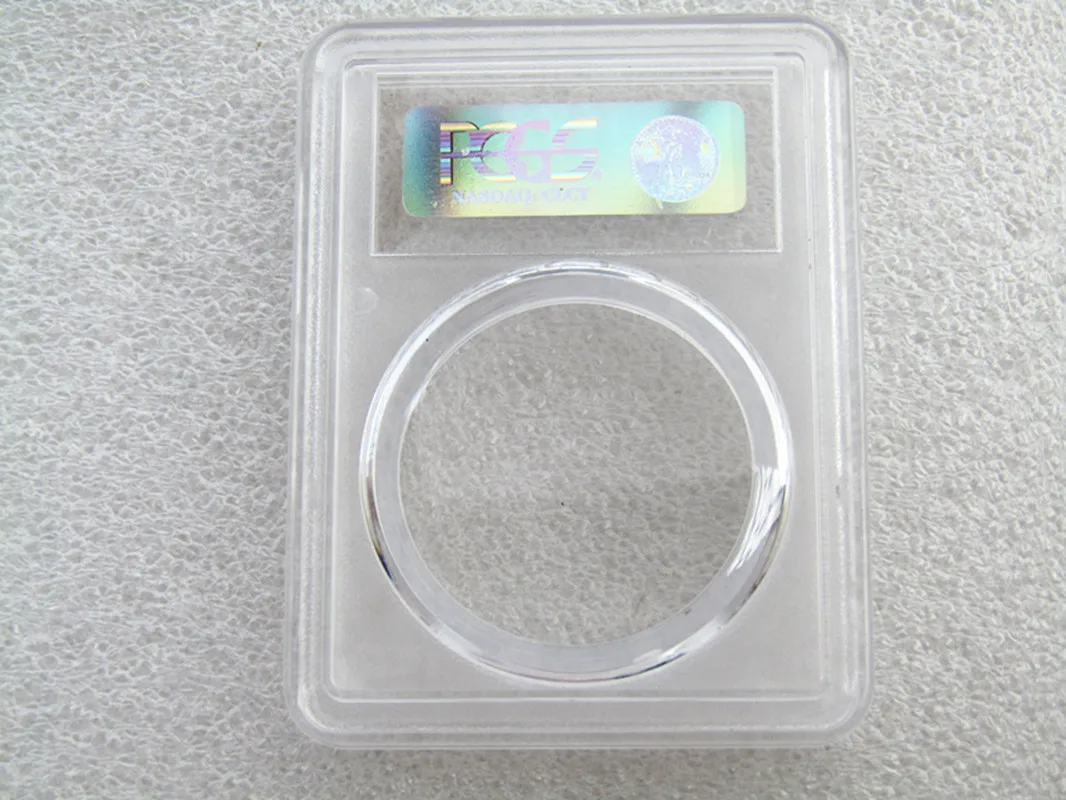 

Сортировочная коробка для монет PCGS с зернистой шкалой + держатель голограммы, пустые матовые коробки для хранения PCGS (различные размеры на выбор)