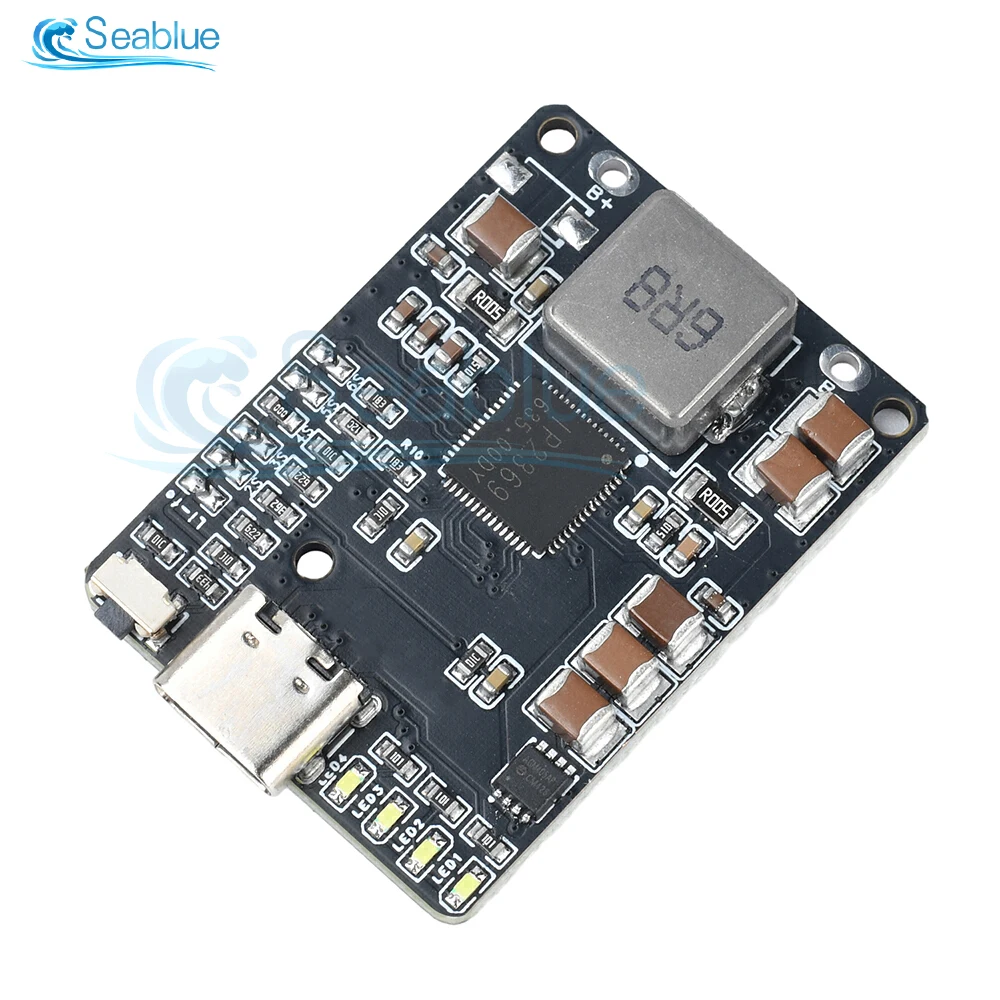 Batteria al litio IP2369 45W 2S ~ 6S Ricarica scarica BMS 3S 4S 5S Caricabatterie Li-ion/LiFePO4 per caricabatterie drone Power Bank - immagine 5