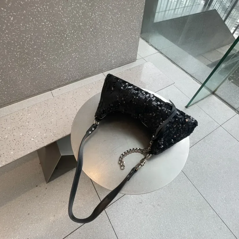 Hand Bag for Wedding Party Banquet Clutch Lady Sequin Luxury Party Evening Fashion Wedding Bridal Dress Underarm Bag