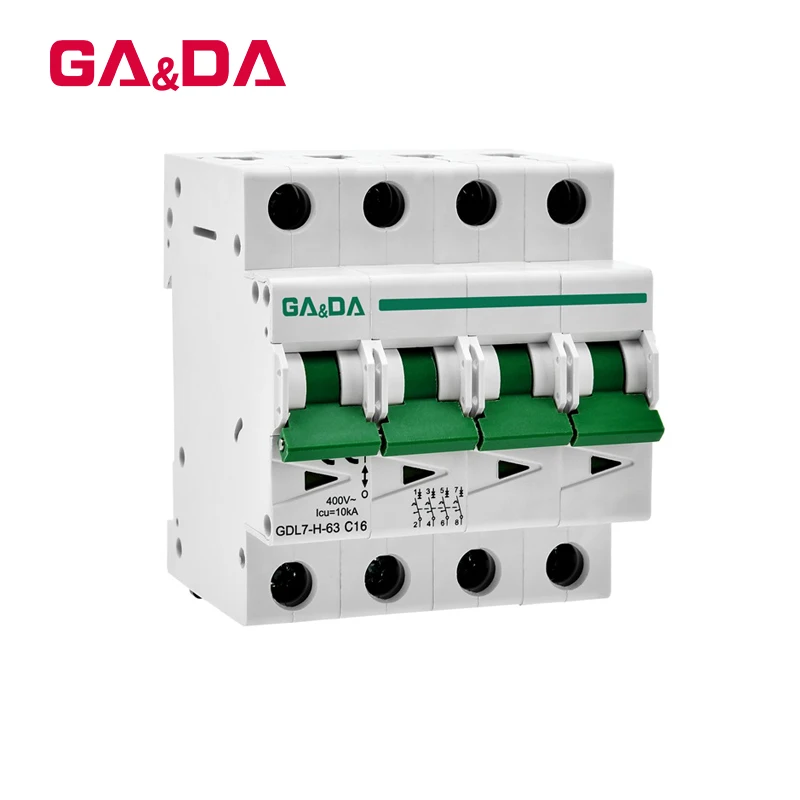 4p Mini MCB 16A 10ka 400v с сертификатом