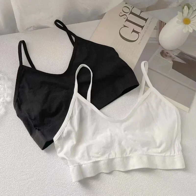 Women Tube Tops Seamless Bras Sports Nopads Crop Tops Female Soft Sleep Lingerie Wireless Underwear Bandeau Intimates