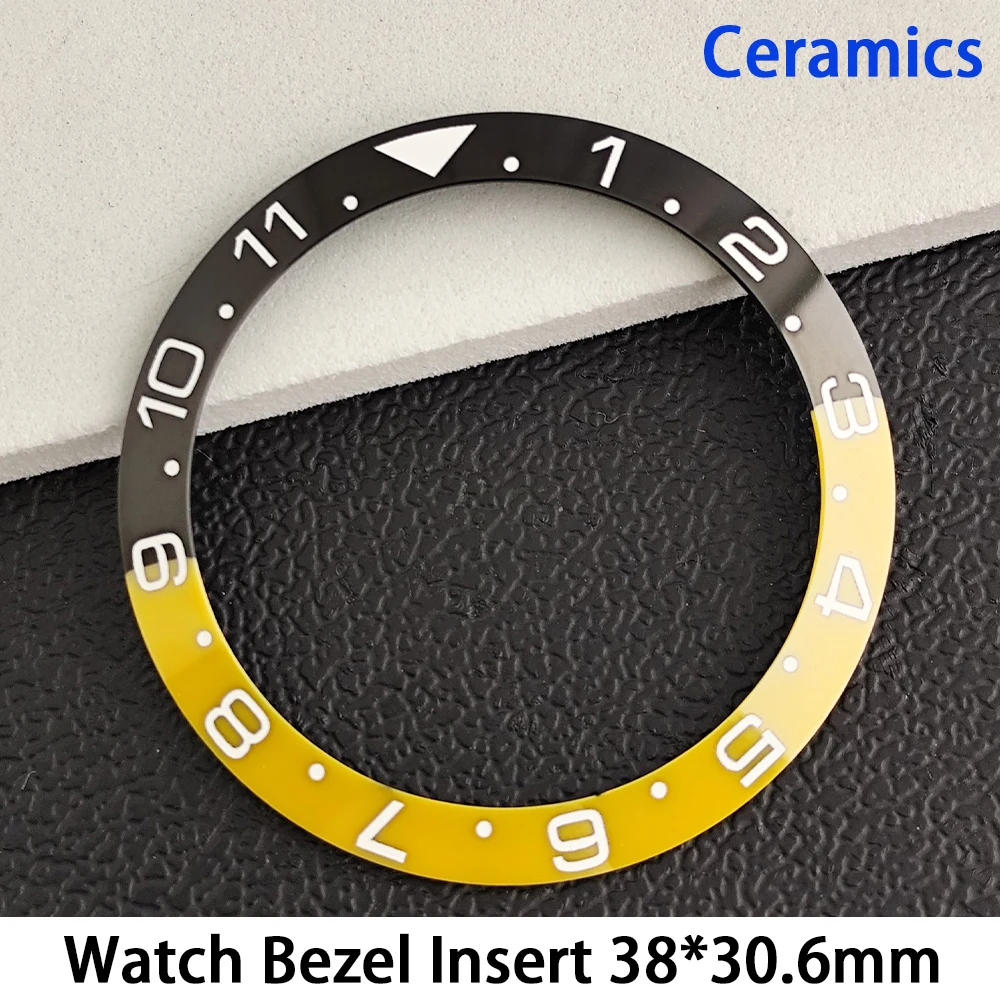 Premium 38mm Sloping Aluminum-Ceramic Bezel Insert