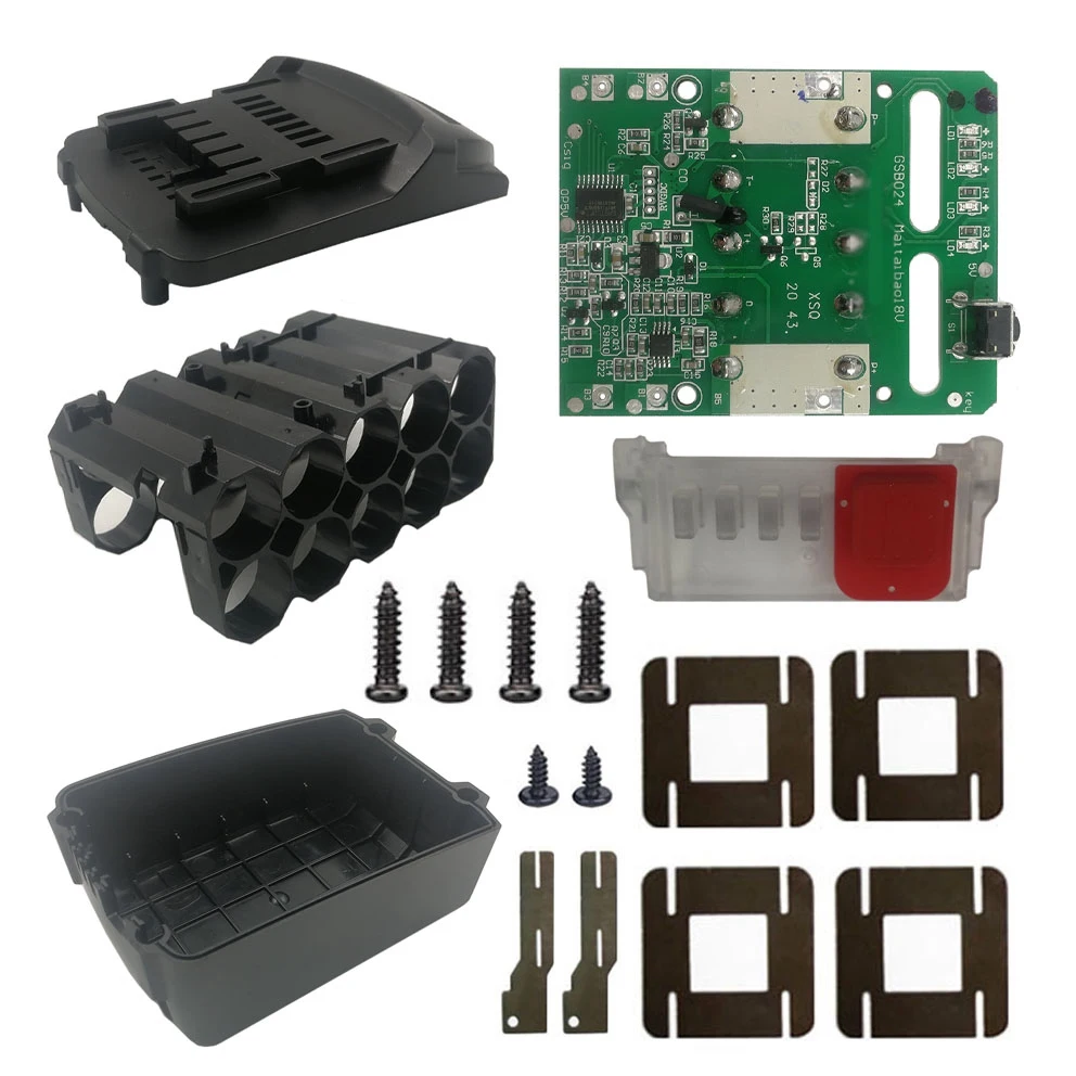 Circuito Di Protezione Della Ricarica Scheda Pcb Per Rack Batteria Al Litio Metabo 18V (1 Set)