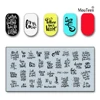Disney Graffiti letters Nail Stamp Cute Love Art Letters Nail Stamping Plate for Nail Art 4.72*2.36inch #209 1