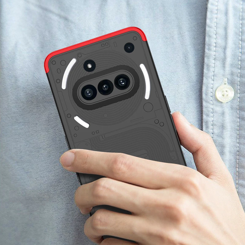 Sleek GKK Hard PC Shockproof Case - 360 Full Protection, Three-Stage Design