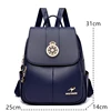 Women Fashion Backpack Quality Leather New Fashion Shoulder Ladies HighCapacity Travel Backpack Schoolbag Girls mochila feminina 4