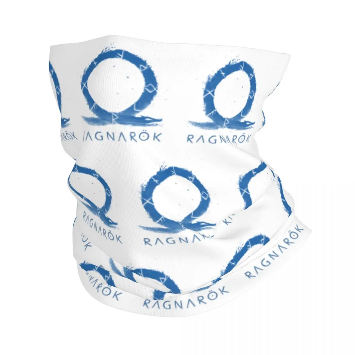 

God Of War Ragnarok Bandana Neck Gaiter Windproof Face Scarf Cover Women Men Viking Game Headwear Tube Balaclava
