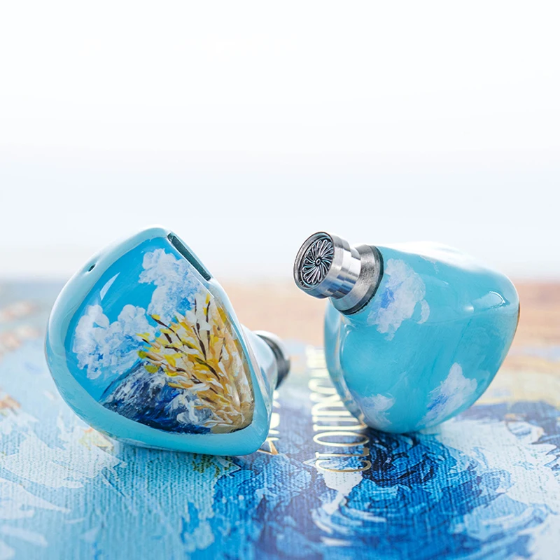 QoA Cloud Scape DD + Planar Hybrid Driver IEMs In-ear HIFI Wired