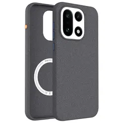 Luxury Frosted Magnetic Magsafe Case with Wireless Charging and Fashionable Skin - Friendly Bumper - OnePlus 15 (GRAY)