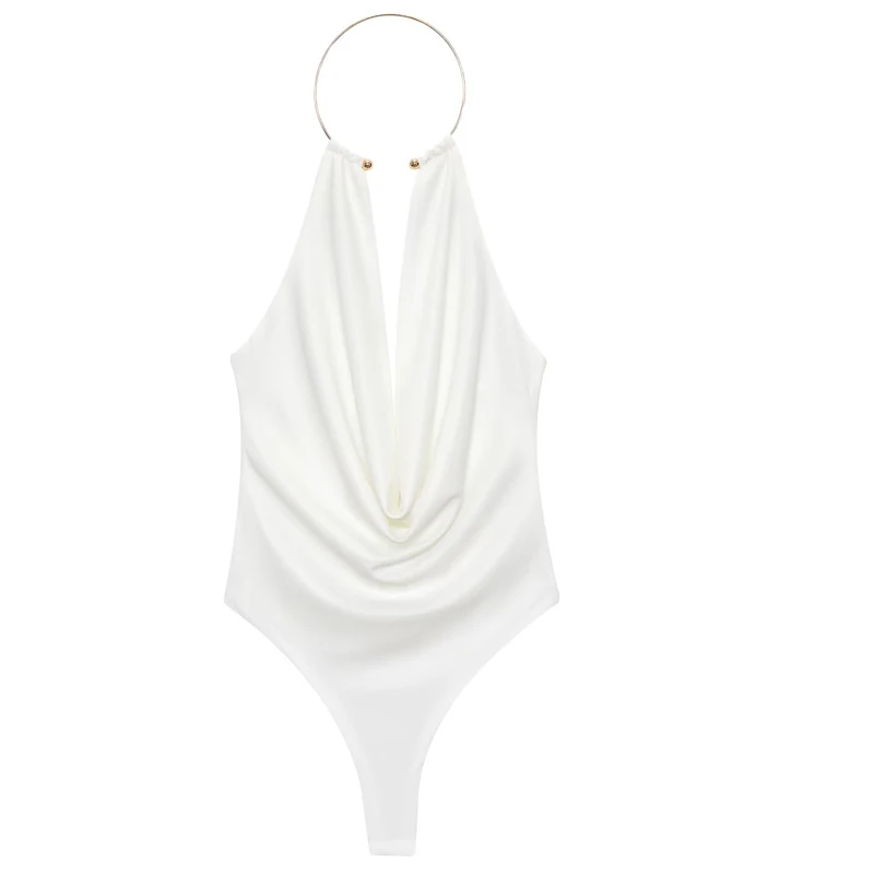 soft ruched front close-up