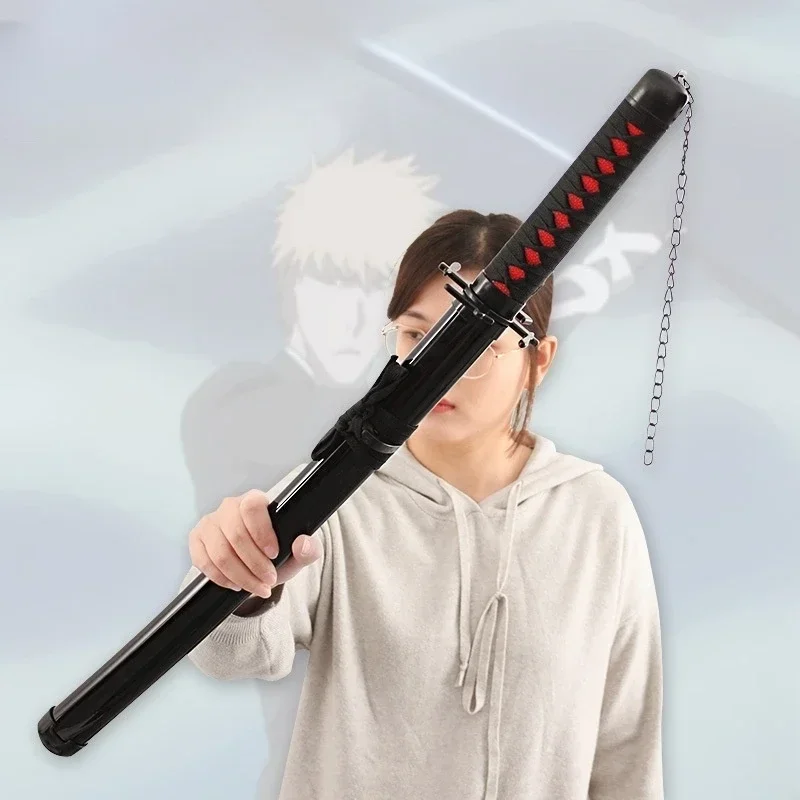 Produktbild von Bleach – Ichigo Shikai Zangetsu Katana Aus Holz, Perfekt Für Cosplay Und Sammlungen