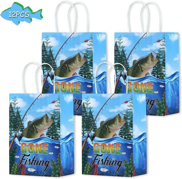 Kreatwow-Gone Fishing Party Supplies, FishingTheme, Goodie Candy