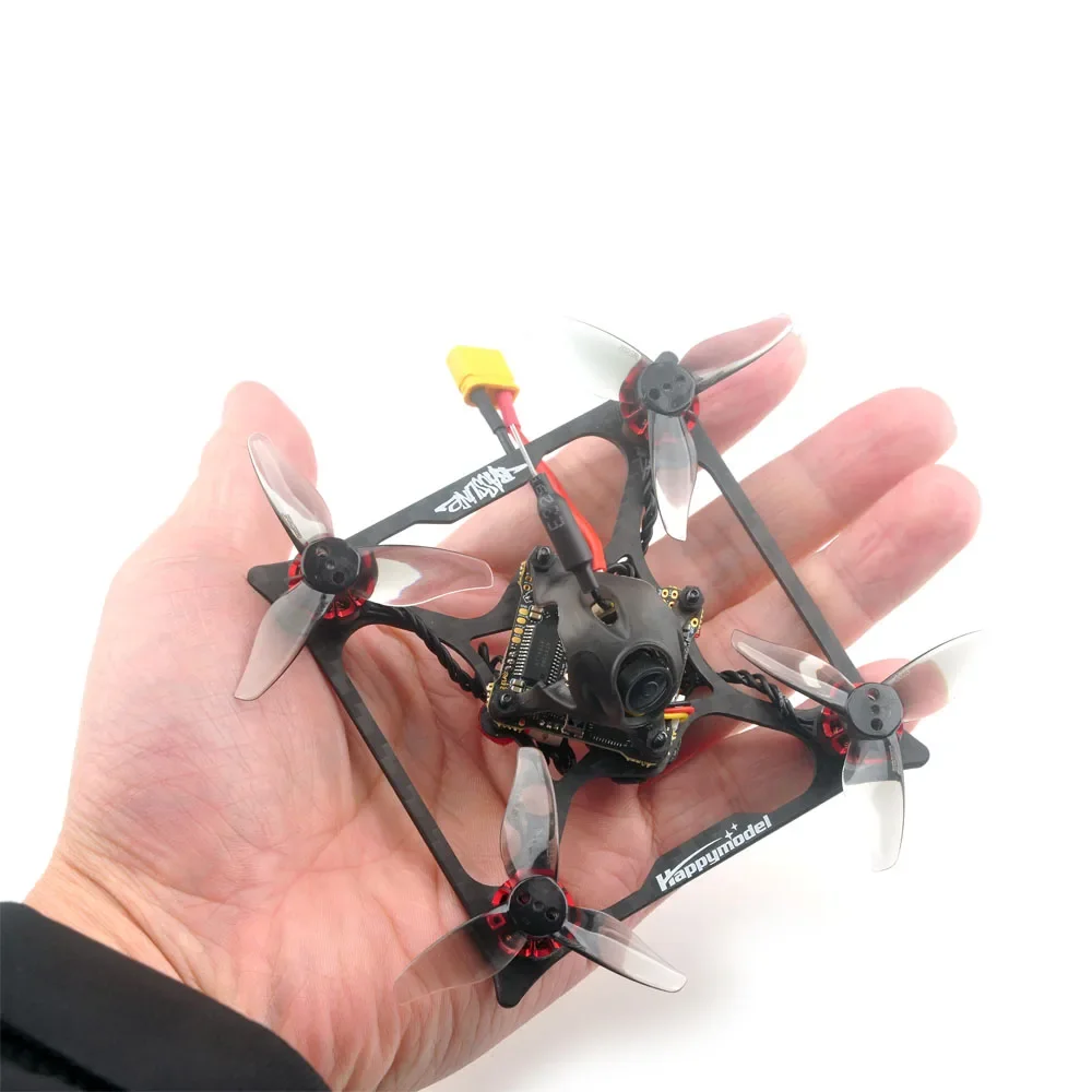 HappyModel Bassline 2S 2inch Micro FPV Toothpick Drone X12 5in1 AIO Flight Controller 2.4G ELRS 400mW EX1103 KV11000 $335.81$336.314 sold