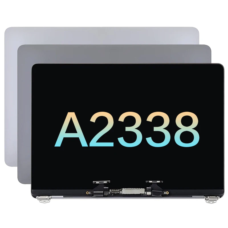 

A2338 Display LCD Screen for Macbook Pro 13 2020 M1 2022 M2 Full Assembly Replacement EMC 3578 EMC 8162 Grey Silver Retina
