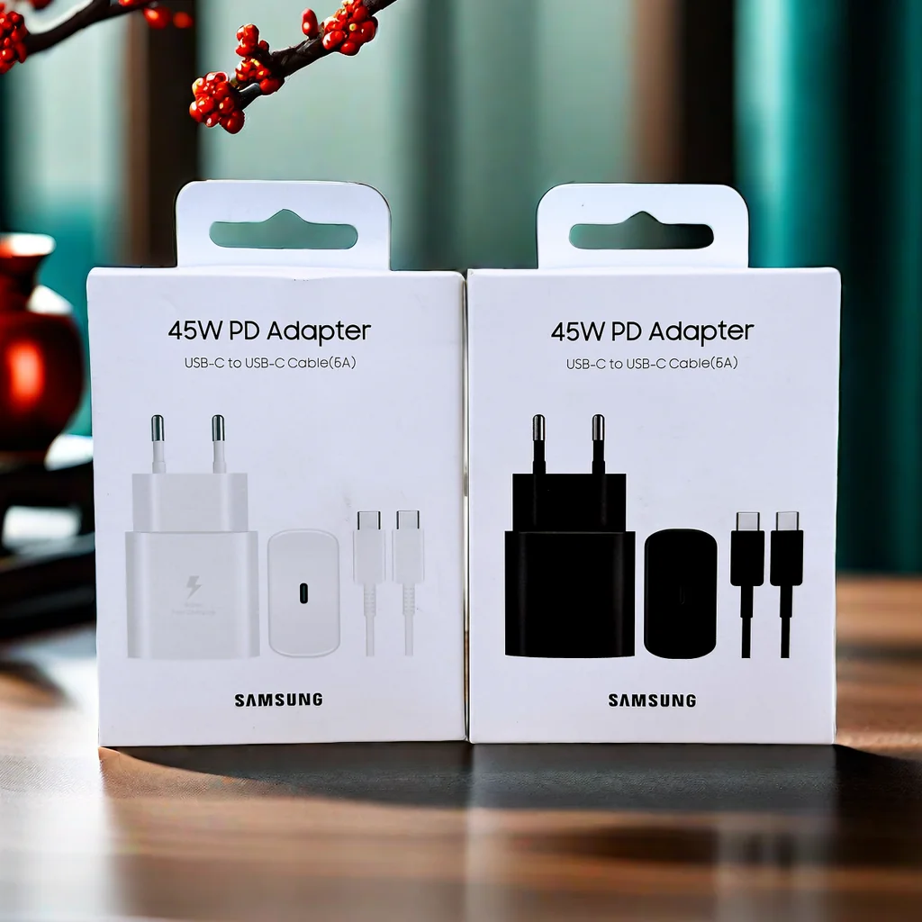 45W Super Fast Charger with USB-C PD Cable