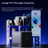WTR PRO Intel N100 N150 Mini PC Ryzen 7 5825U with 4 Bay Nas DDR4 16GB 500GB SSD 2.5G LAN Game Computer Support 2.5/3.5 "HDD 3