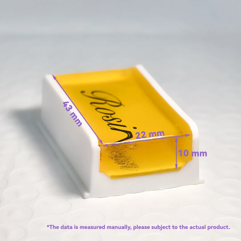Square Box Rosin for Violins, Violas, Cellos and other Bowed Instruments, Violin Accessories