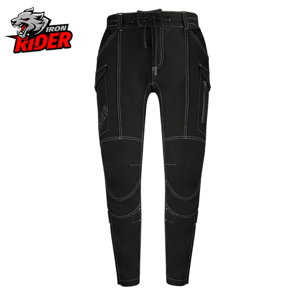 

Мотоциклетные брюки для ночной езды, защитные брюки, ветрозащитные зимние теплые мотоциклетные брюки, защитное снаряжение