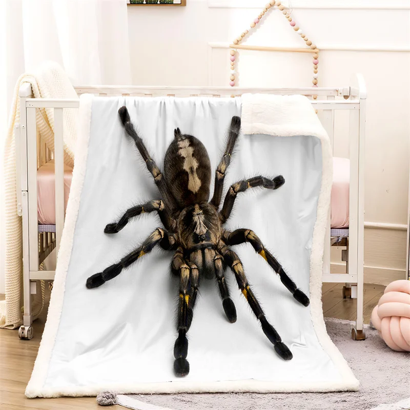 

Lovely Animals Winter Home Thick Blanket Front Polyester Back Cashmere Travel Adult and Children Custom Blanket Sofa Warm