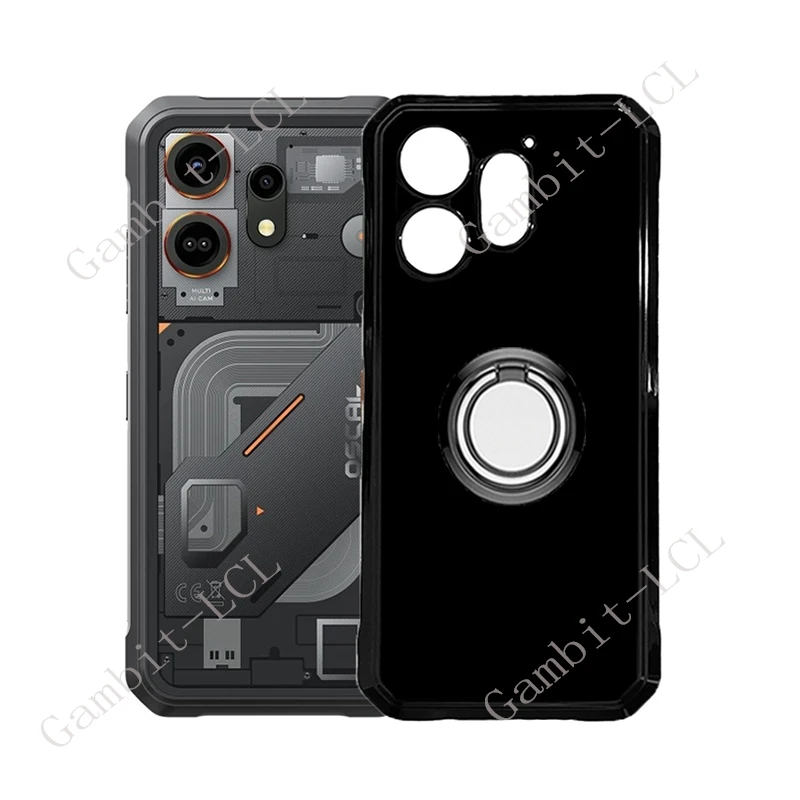 Enhanced Product Title:  
Blackview Oscal Marine 3 Protective Phone Case with Back Ring Holder – Soft TPU Silicone Cover