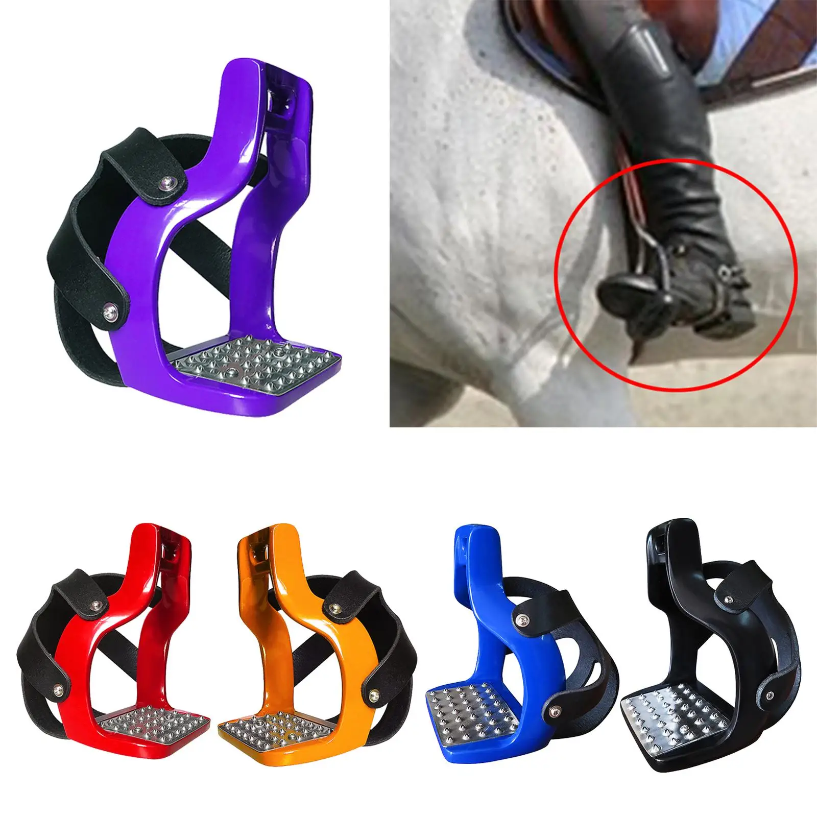 Riding Calipers Aluminum Cast Aluminum under Pressure with Net Cover Pedal