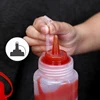 1/3pcs PE Condiment Squeeze Bottles for Ketchup Mustard Mayo Hot Sauces Olive Oil Bottles Kitchen Gadget 5