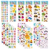5 Sheets Kids Stickers Puffy Stickers for Children Birthday Christmas New Year Gift for Girl Boy Scrapbooking Cartoon Stickers 1