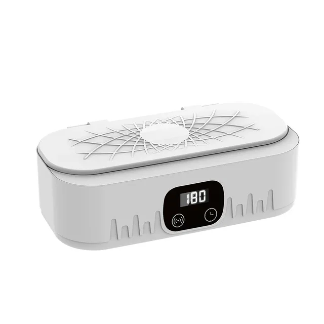 thumbnail image 1 of Limpiador ultrasónico de 400 ml, baño ultrasónico dental, 47 kHz, vibración de alta frecuencia, lavadora ultrasónica para gafas y joyas, 1 of 5