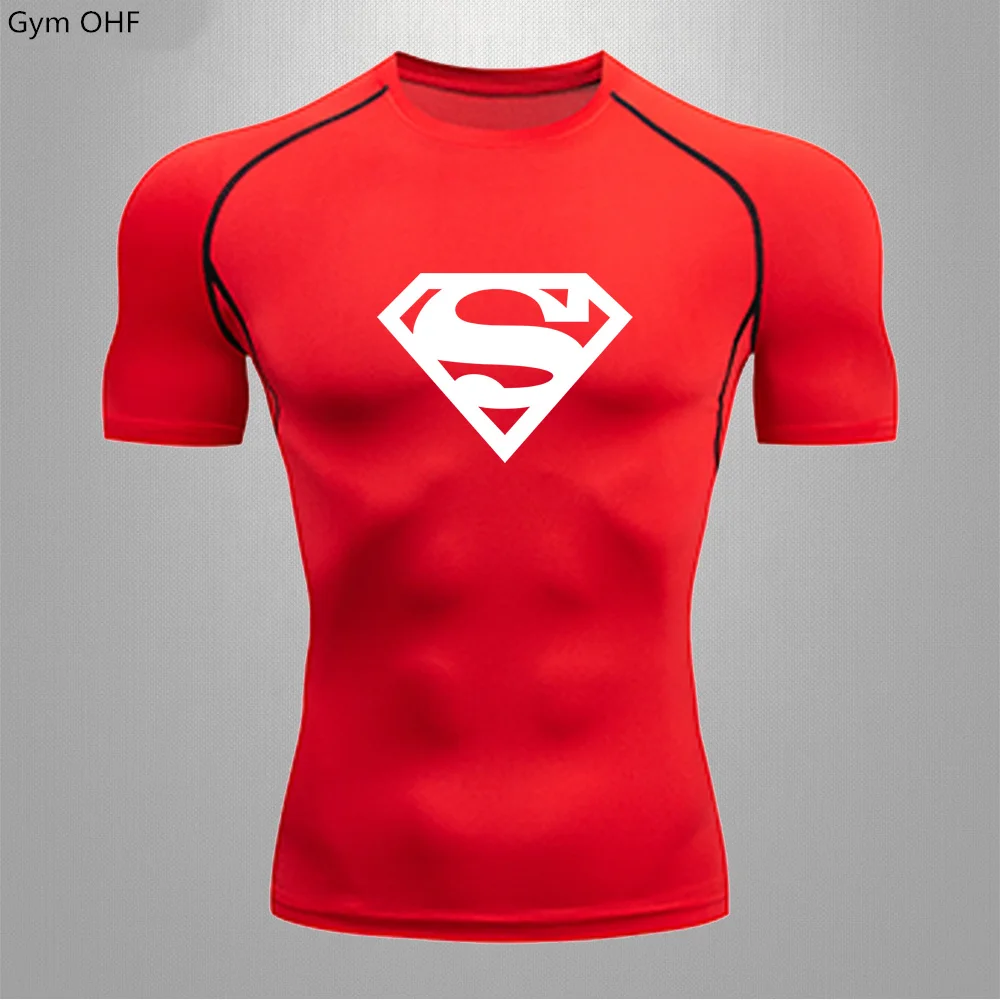 남성용 스포츠 티셔츠, 팬티 스타킹 탑, 긴 소매 빠른 건조, 통기성 복싱, Jujitsu Camping Mma Rashguard