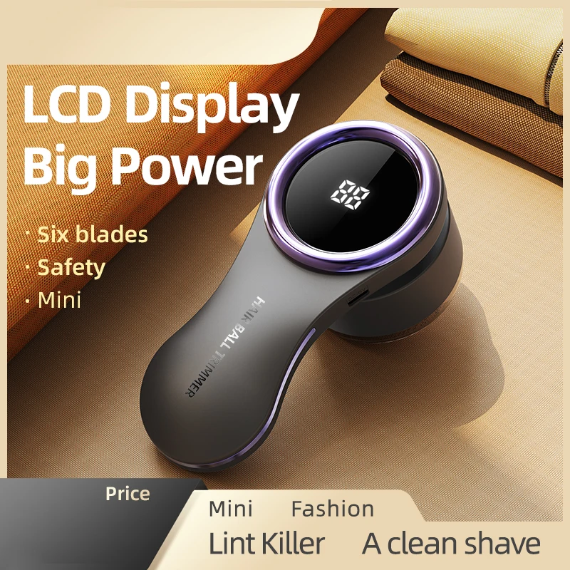 Lint Remover  Home USB Charging Hair Ball Lint Trimmer Portable  Electric Clothes Sweater Lint Machine 5