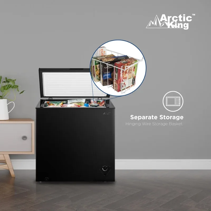 Arctic King 7.0 Cu Ft Upright Freezer, ARU07M2AST（Stainless  Steel/White）Options - AliExpress
