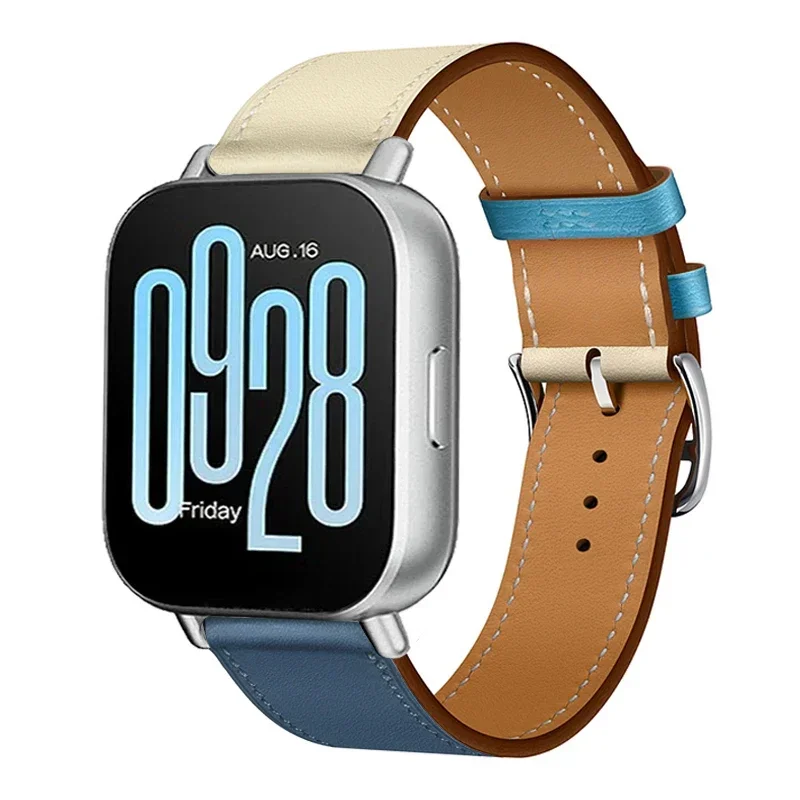 Elegant Leather Bracelet Loop Wrist Strap - Premium 22mm Accessory Band