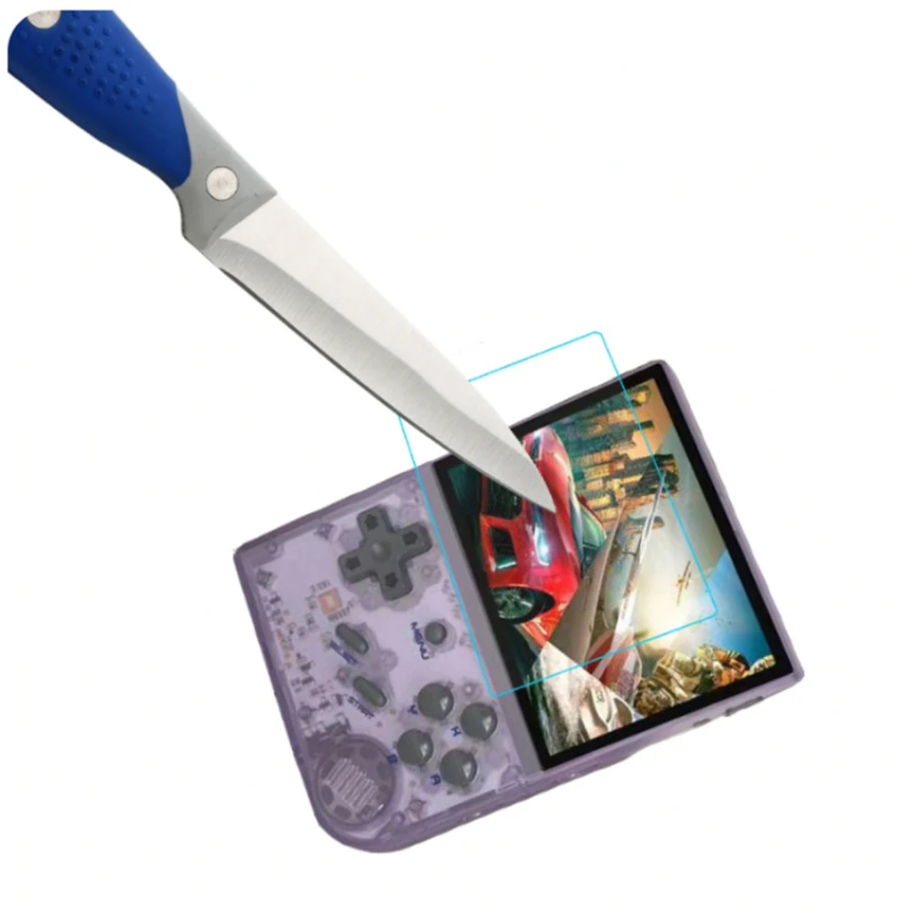 Screen Protector Film 9H HD Tempered Glass Film Tempered Glass Protective Film for Anbernic RG35XX/RG35XX Plus  Game Accessories