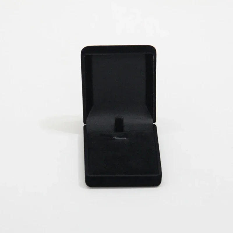 Pendant Necklace Chain Storage Package Gift Box Soft Black Blue/Red/Velvet Casket Long Earrings Jewelry Organizer Box jewelry box,jewelry storage box,jewelry case