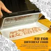 Food Preservation Tray BPA Free Reusable Stackable Food Tray Safety Plastic Food Refrigerator Storage Tray Keep Food Fresh Tray 4