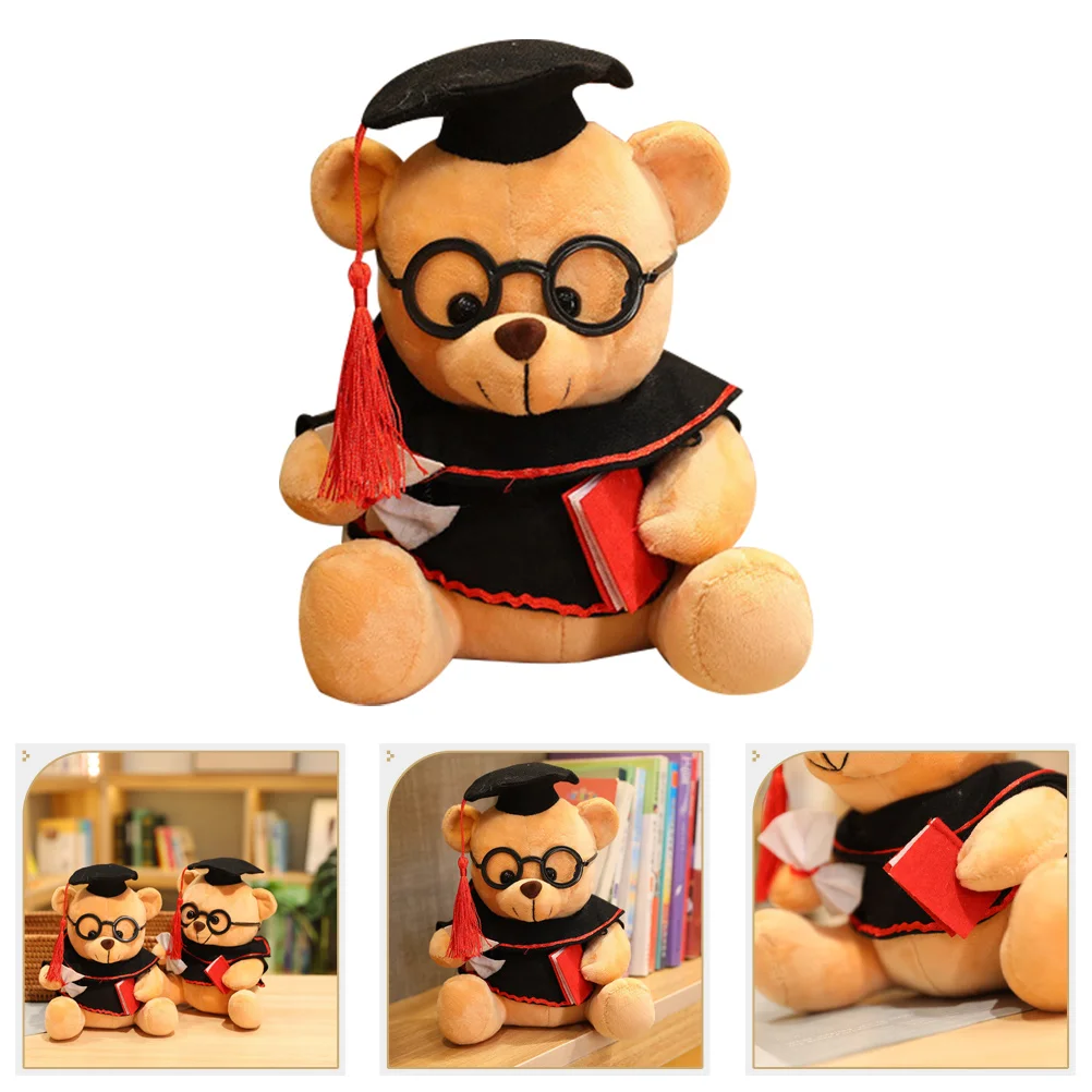 

Плюшевый медведь, мягкий пушистый медведь, игрушка, мягкий медведь с мультяшным рисунком, подарок на выпускной