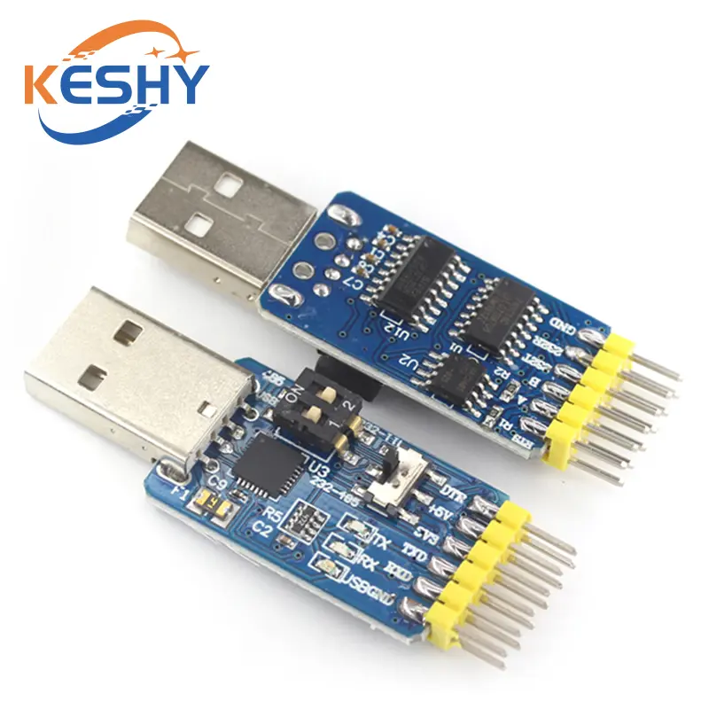 CP2102 6-in-1 USB-UART USB To Serial Adapter Multifunctional USB To Serial Converter USB-TTL/RS485/232 TTL-RS232/485 232 To 485 image 2