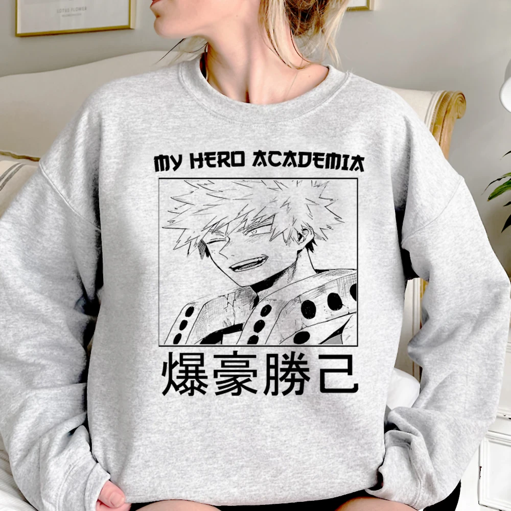 

Женская толстовка Bakugo в стиле 90-х с капюшоном